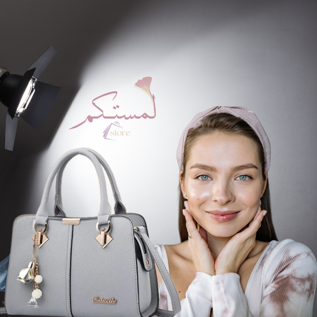 حقيبة رئيسية  من الجلد ذات قدرة كبيرة  على طراز الموسم