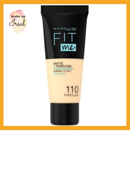 Maybelline New York Fit Me! - Fond de Teint Matte - 110 Porcelaine