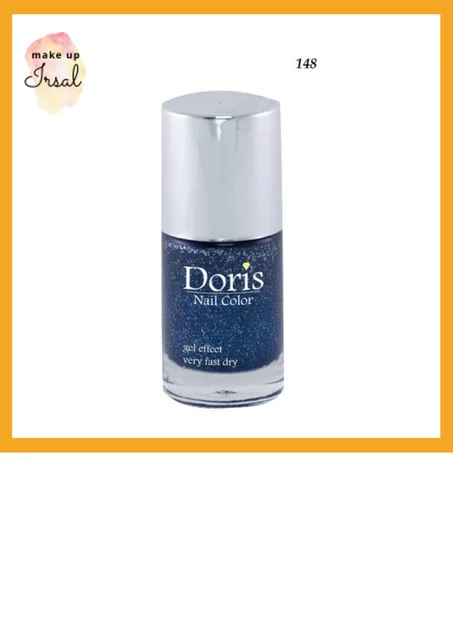 Doris Vernis à Ongles - Effet Gel Pailleté - 148