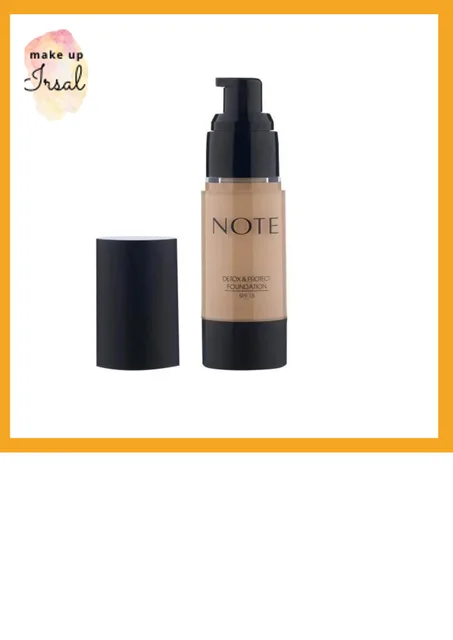 FOND DE TEINT DETOX AND PROTECT SPF 15 NOTE COSMETICS 06 Dark Honey