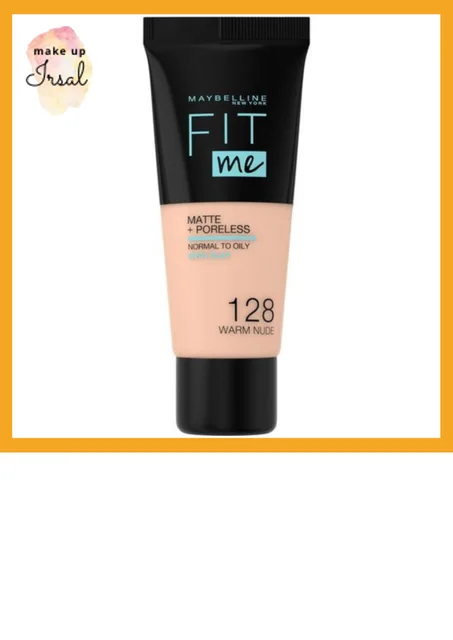 Maybelline New York Fit Me! - Fond de Teint Matte - 128 Warm Nude