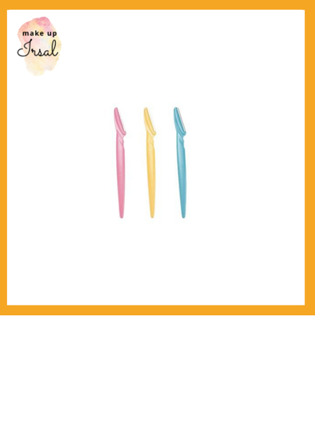 Pack de 3 rasoirs à sourcils