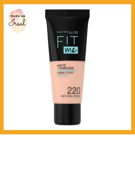 Maybelline New York Fit Me! - Fond de Teint Matte - 220 Beige Naturel