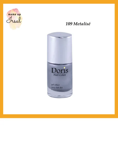 Doris Vernis à Ongles - Effet Gel Métallisé - 109