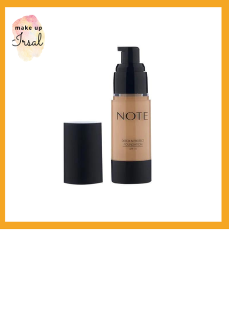 FOND DE TEINT DETOX AND PROTECT SPF 15 NOTE COSMETICS 07 Apricot