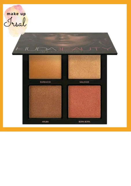 Palette 3D bronze sands highlighter huda beauty