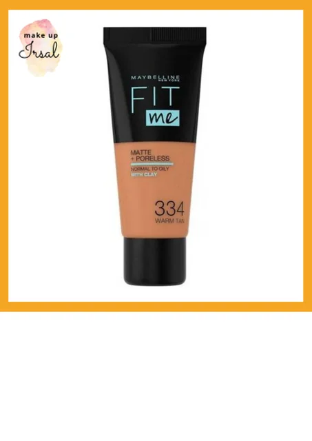 Maybelline New York Fond de teint FIT me Matte 334 Brun Doré