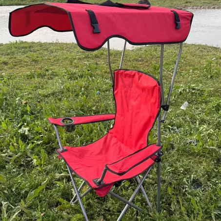 كرسي تخييم مع مظلة – مريح وسهل الحمل