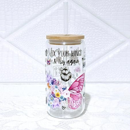 Fix Your Wings Glass Can 455 ml