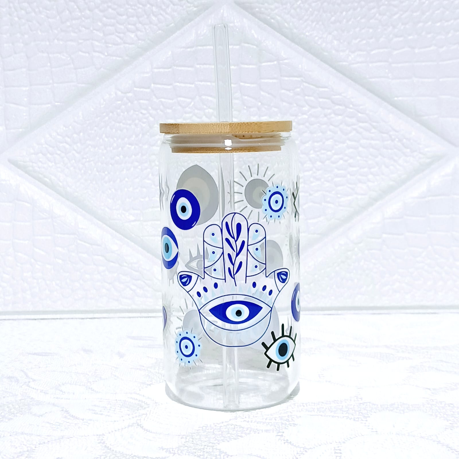 Turkish Eye Glass Can 455ml