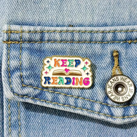 Keep Reading Pin