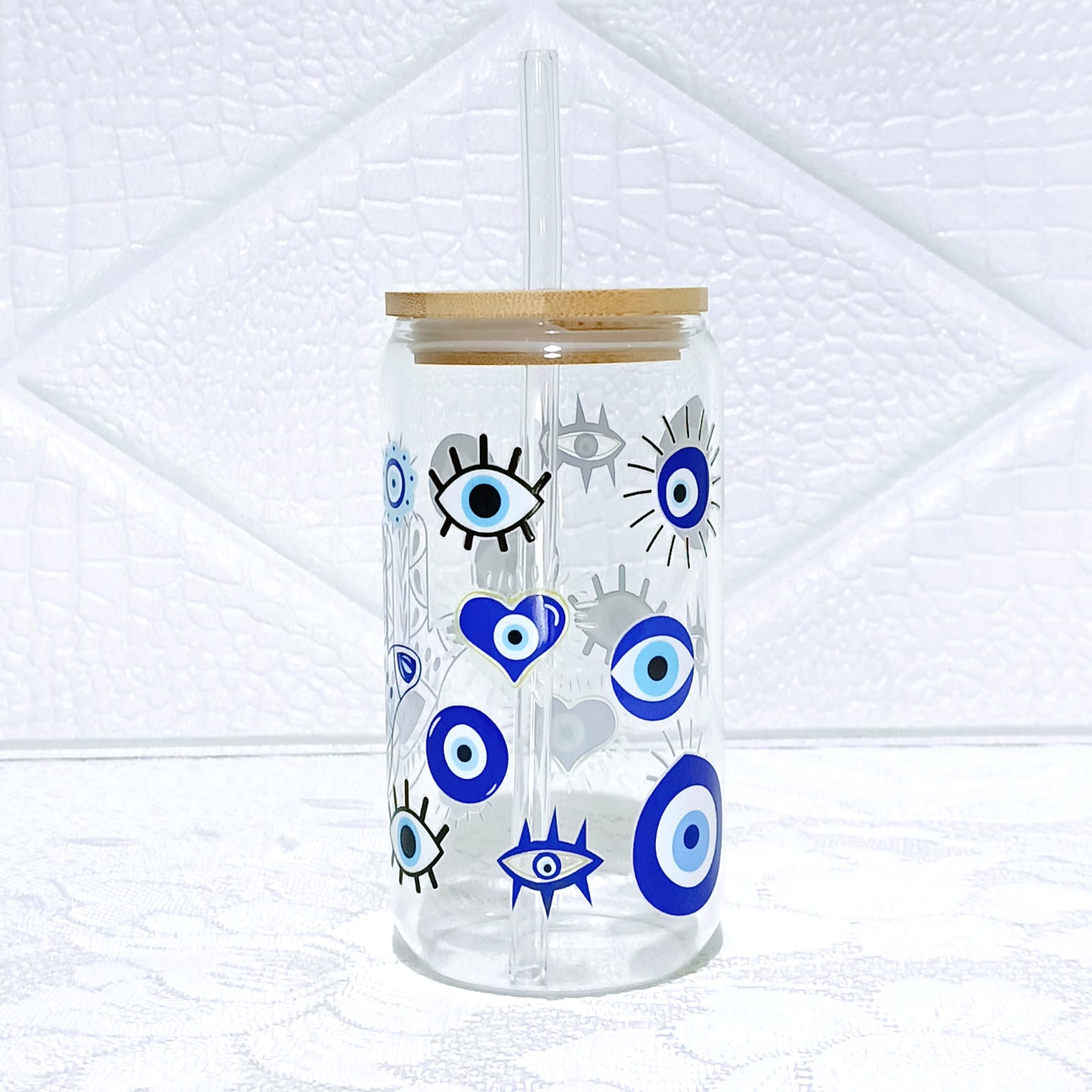 Turkish Eye Glass Can 455ml