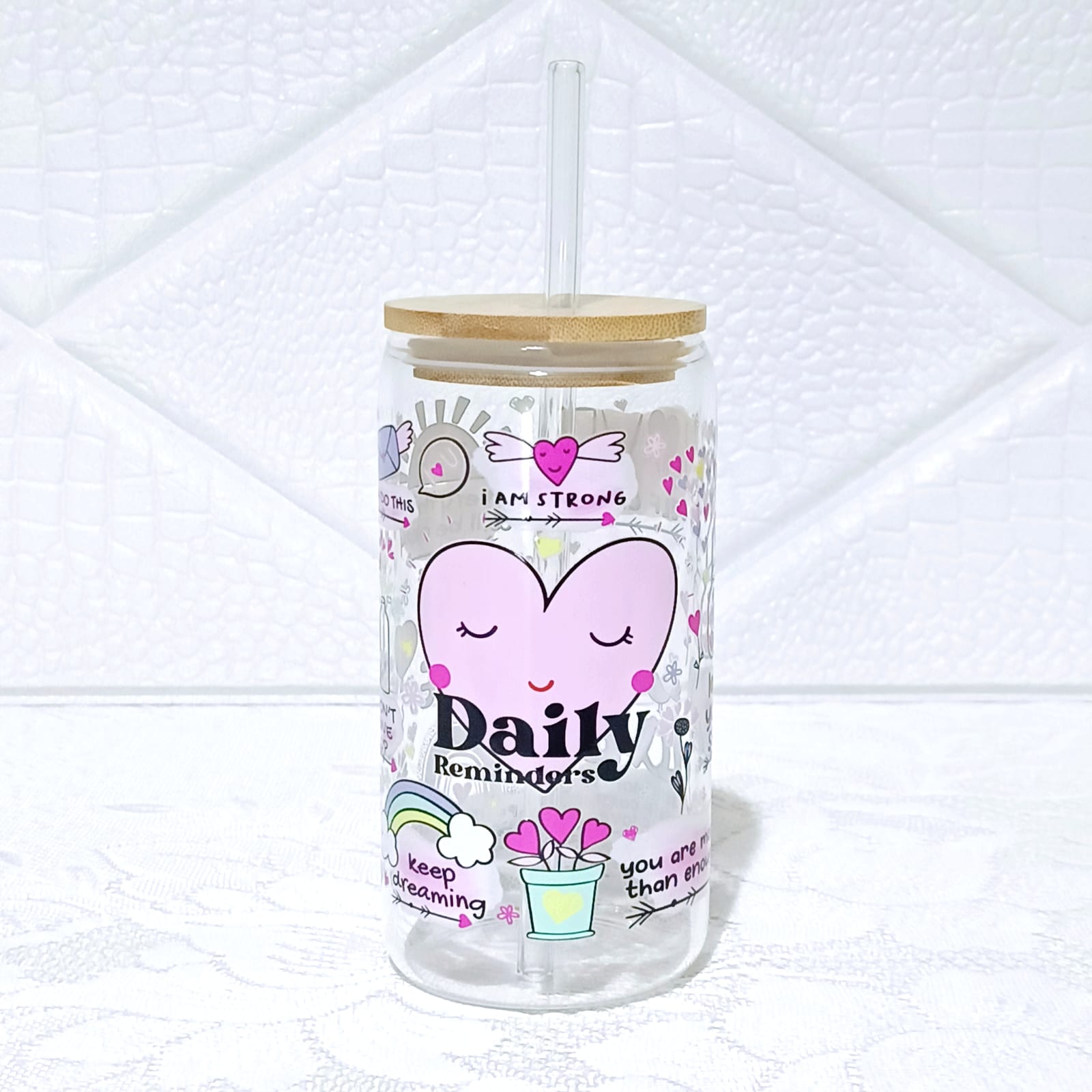 Daily Reminders Glass Can 455 ml