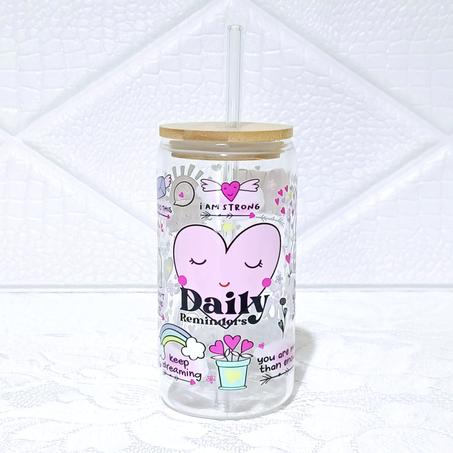 Daily Reminders Glass Can 455 ml