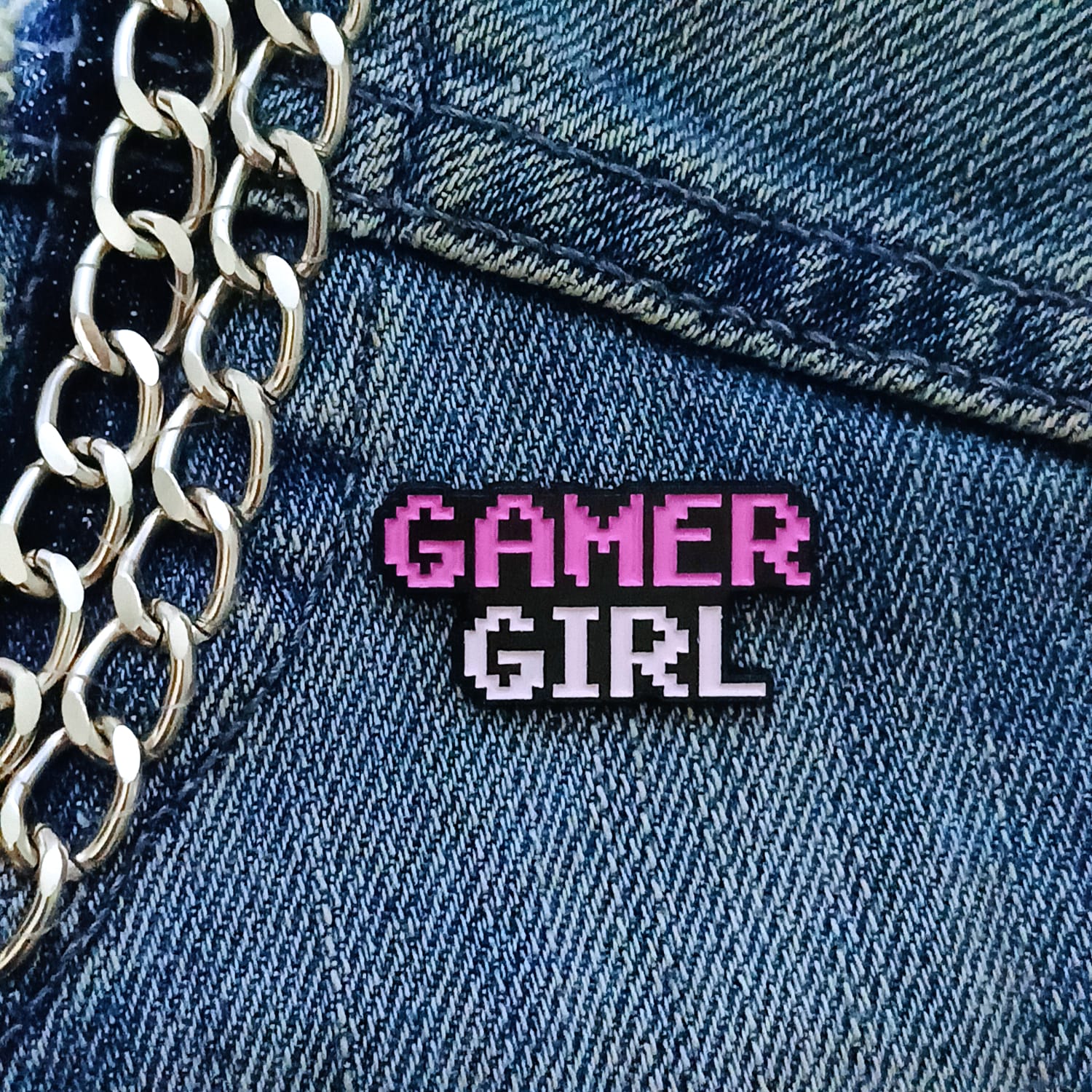 Gamer Girl Pin