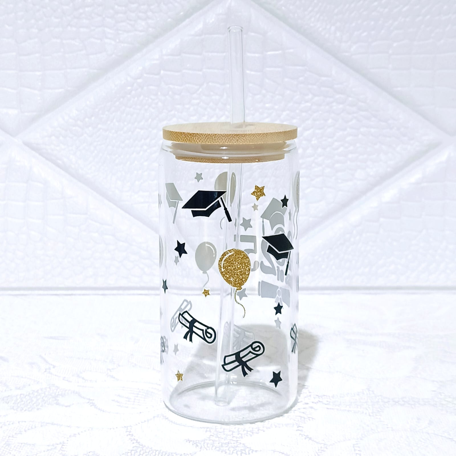 Graduation Glass Can 455 ml