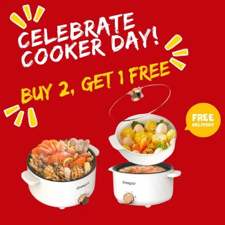 Dreepor Nonstick Electric Cooker