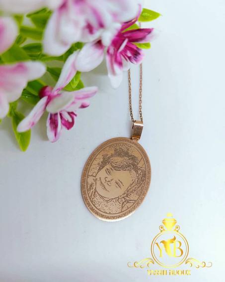 Collier bébé rosé