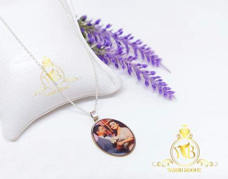 collier avec votre photo en couleur