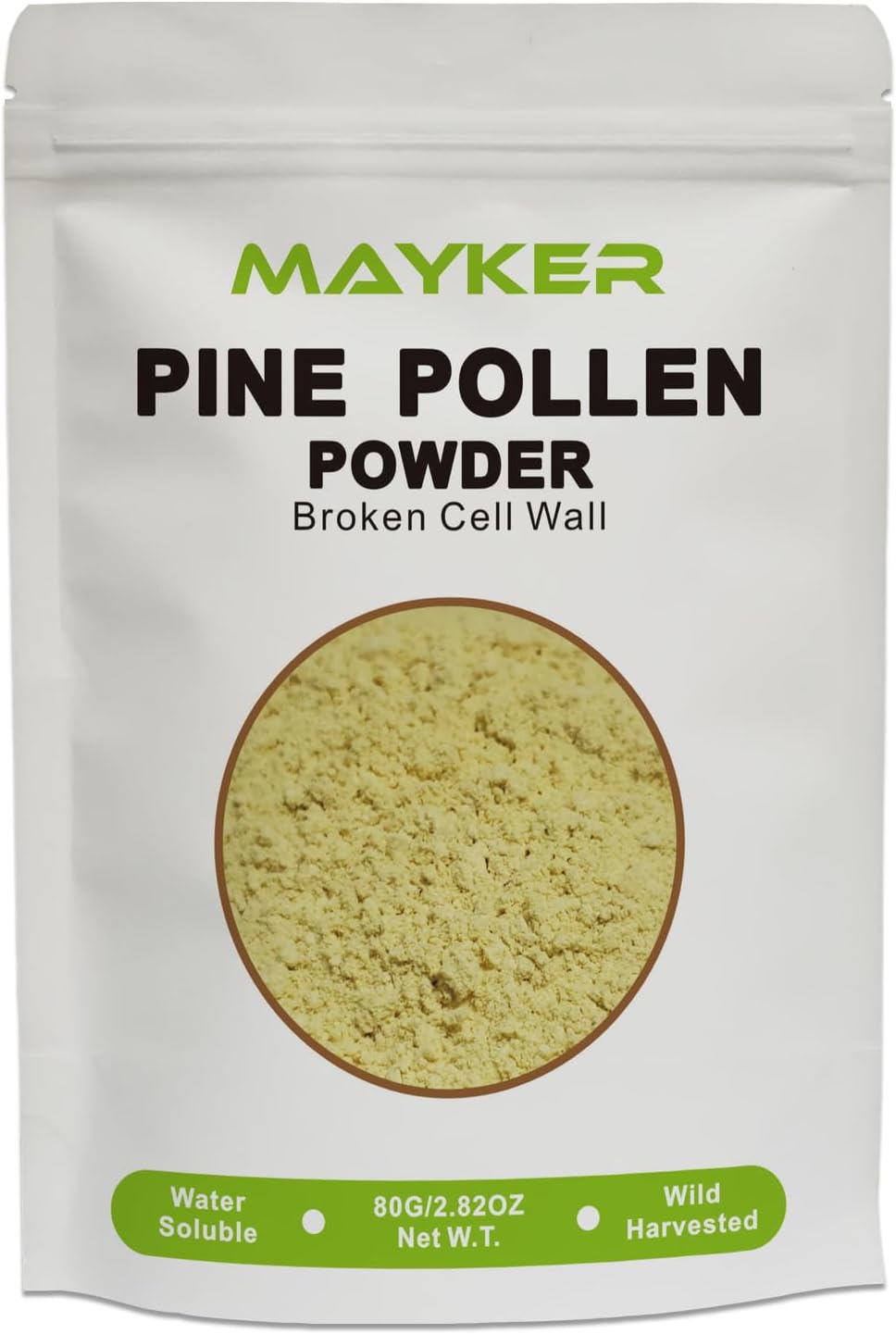 MAYKER Pure Pine Pollen Powder 80Grams
