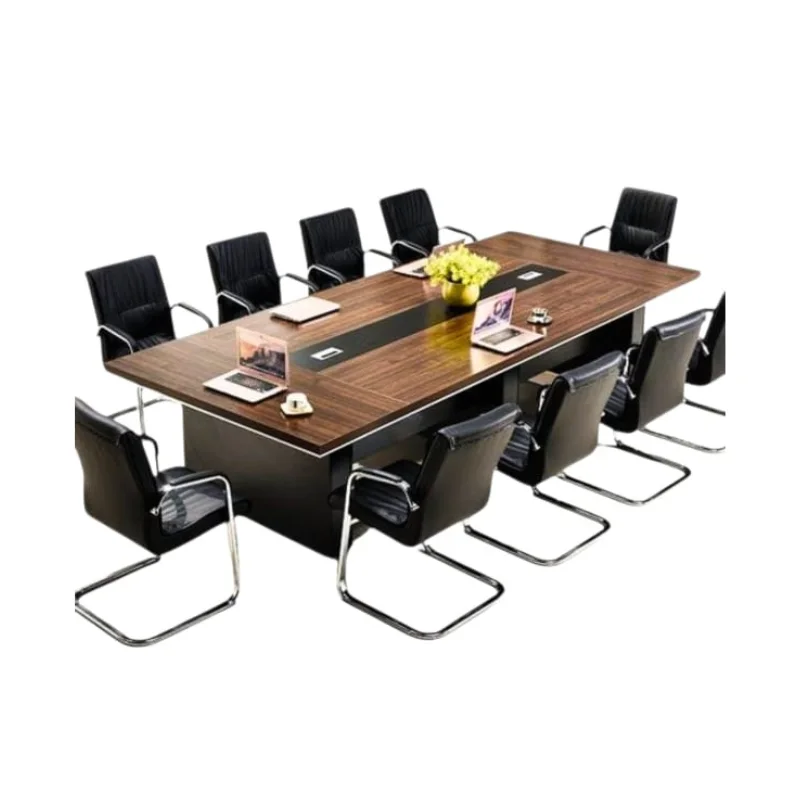 Table de réunion en bois