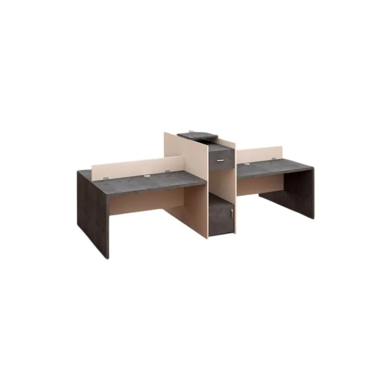 Bench de travail pour espaces collaboratifs