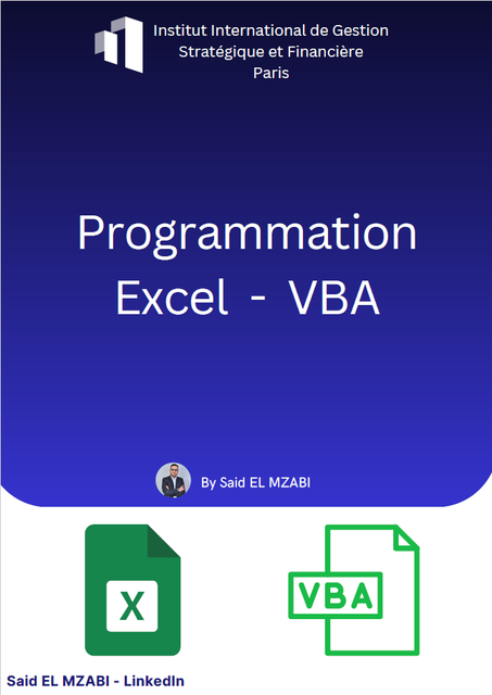 Programmation Excel - VBA