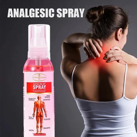 Spray à base de plantes pour un soulagement instantané de la douleur