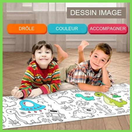 Rouleau de Dessin pour Enfants