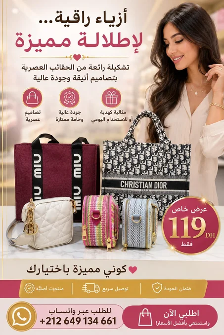 حقيبة يد نسائية