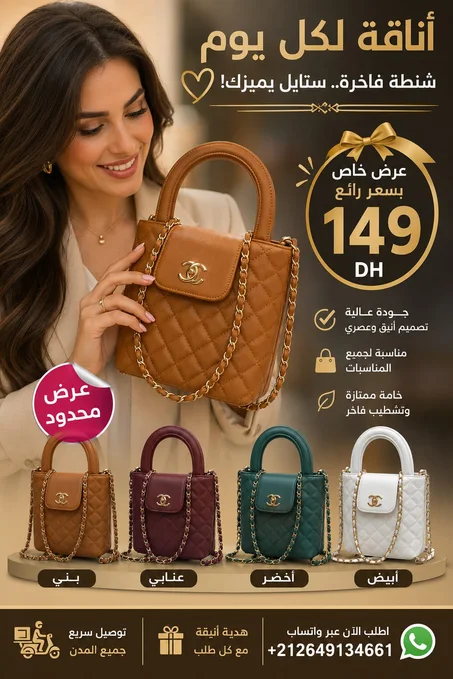حقيبة نسائية جودة عالية
