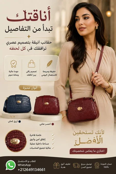 حقيبة يد نسائية أنيقة