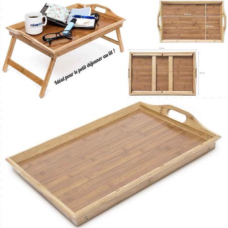 Plateau pliable en Bois