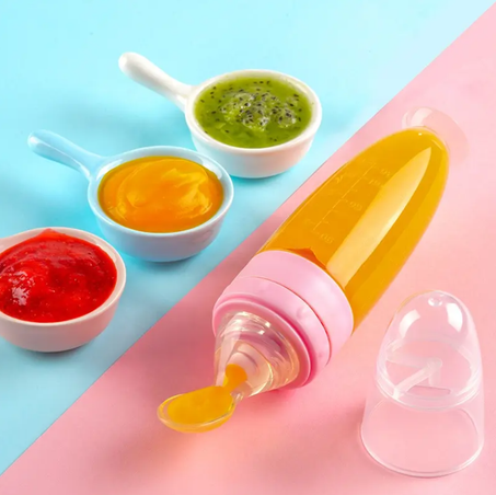 رضاعة الأطفال لتغدية طفلك على شكل ملعقة ⭐⭐⭐⭐⭐PROMO