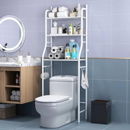 Etagère pour salle de bain en acier inoxydable