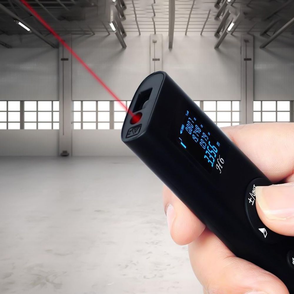 جهاز قياس المسافة والمساحة بالليزر