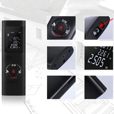جهاز قياس المسافة والمساحة بالليزر