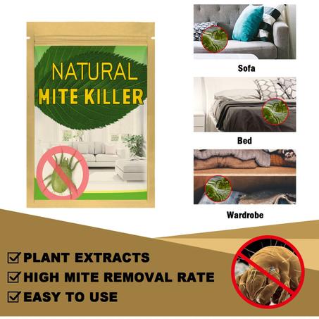 Sac naturel d'élimination des acariens