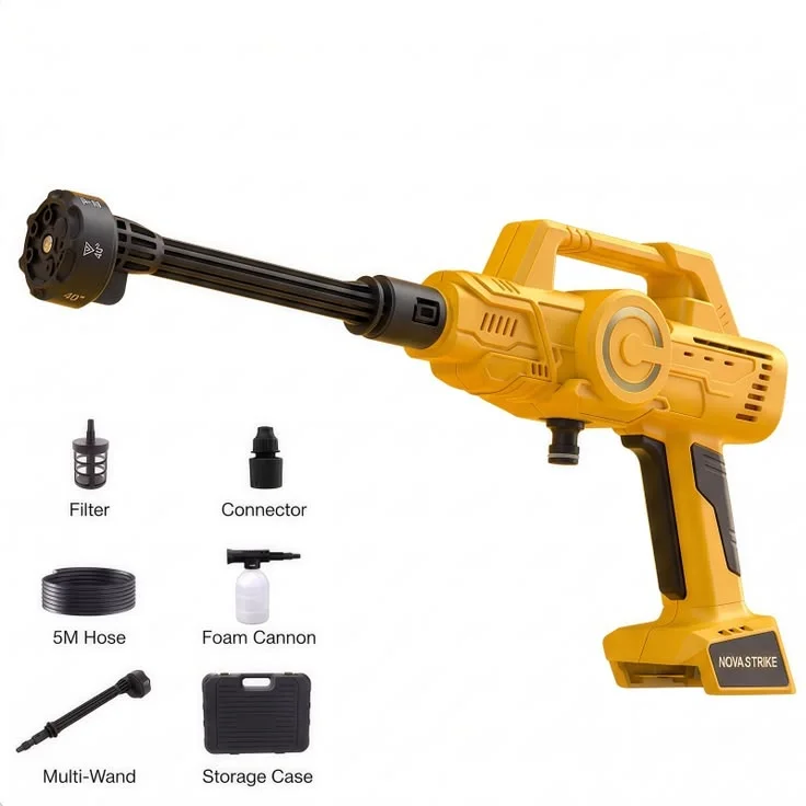 Pistolet Nettoyeur Haute Pression Sans Fil