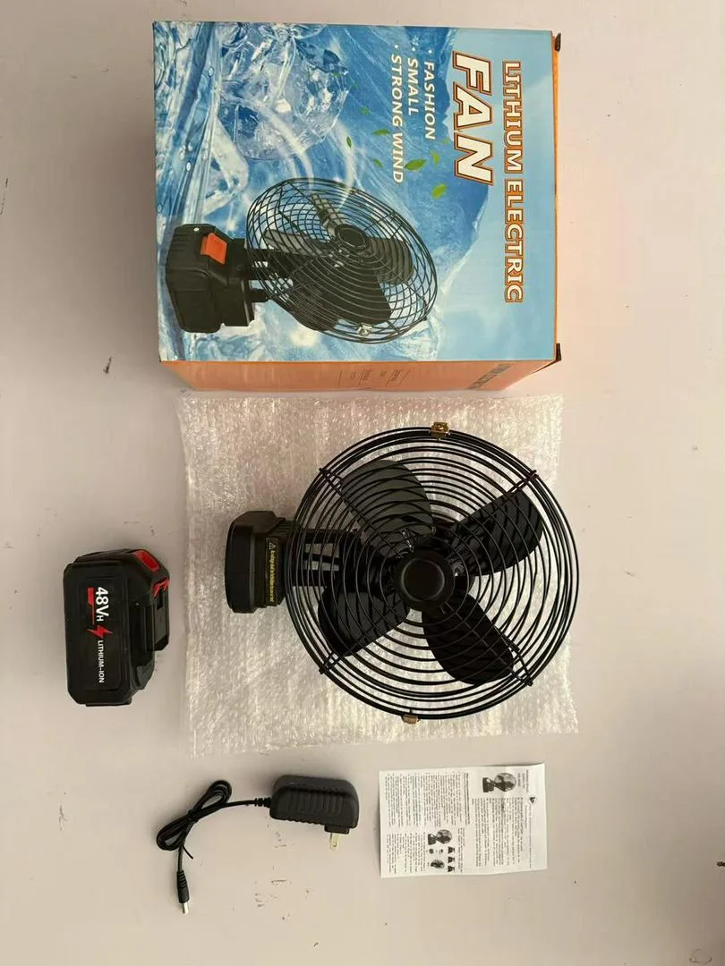 MINI-VENTILATEUR PORTABLE RECHARGEABLE AVEC BATTERIE LITHIUM