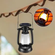 LAMPE RÉTRO SOLAIRE RECHARGEABLE