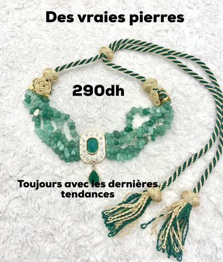 Choker vraies pierre