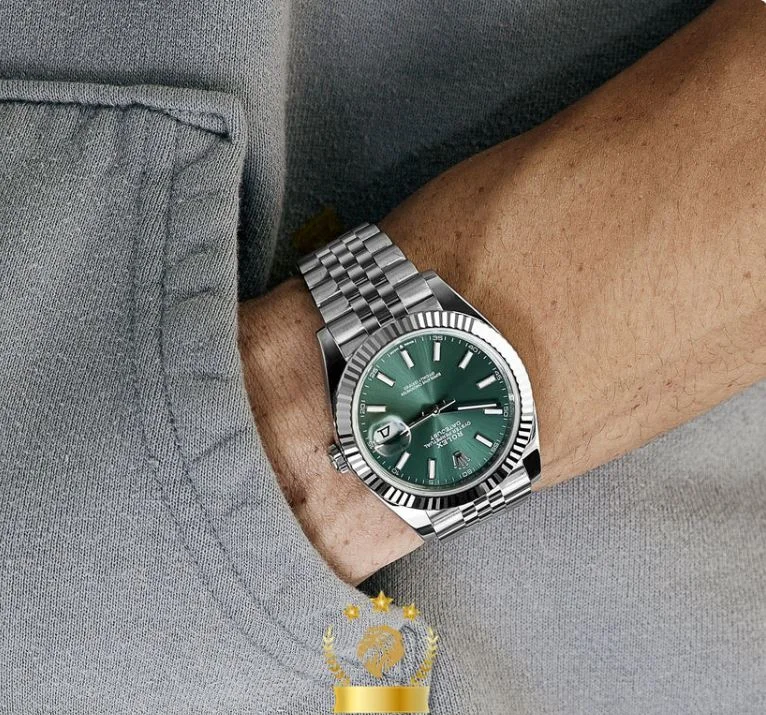 Rolex Datejust 41 mm Verte : Le Must-Have de l'Année !