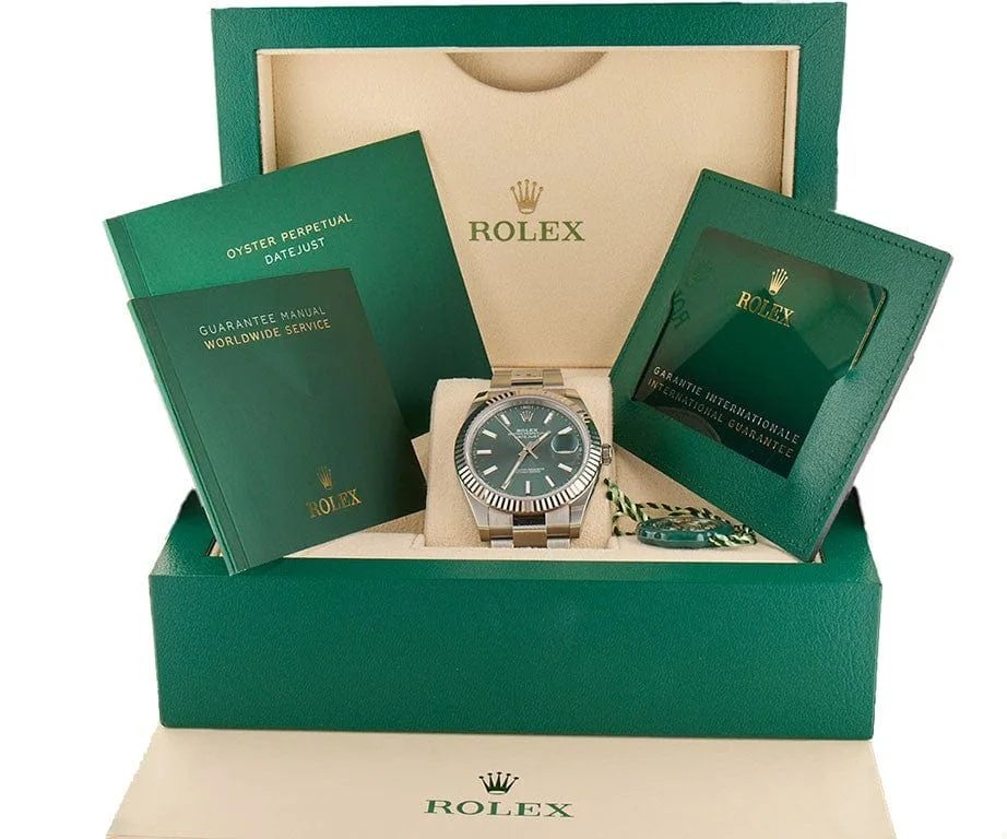 Rolex Datejust 41 mm Verte : Le Must-Have de l'Année !