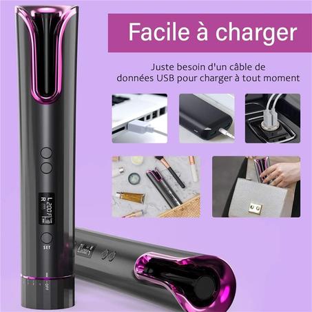 Hair Curler (grey) - جهاز تصفيف الشعر