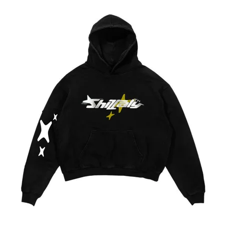 black hoddie