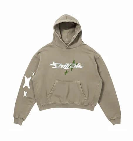 Green STAR  hoddie