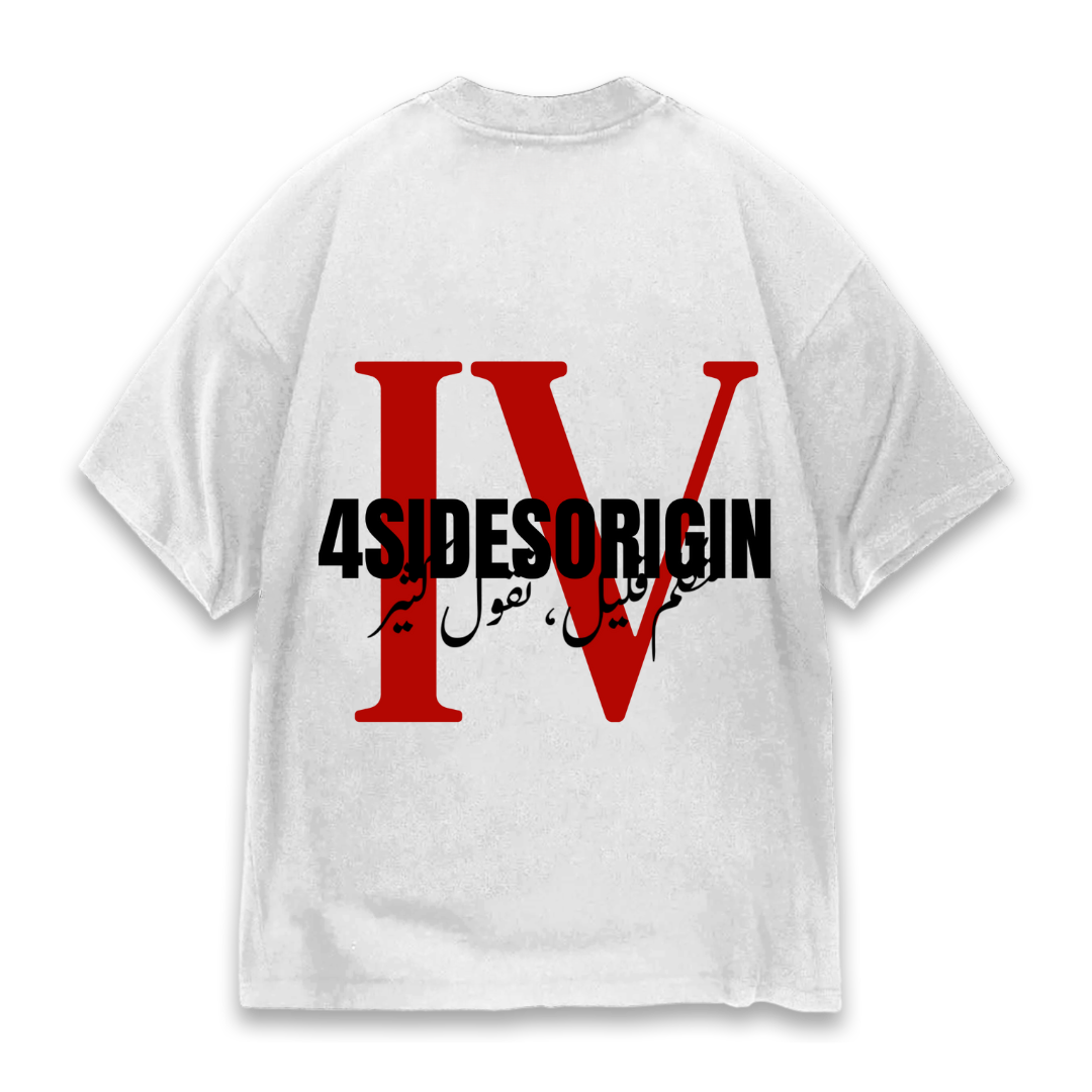 RED IV T-SHIRT OVERSIZE