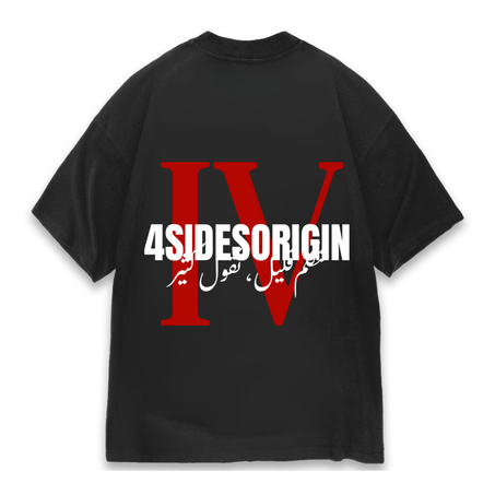 RED IV T-SHIRT OVERSIZE