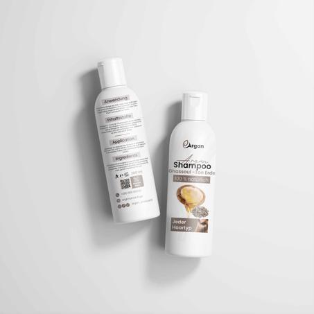 Argan shampoo Ghassoul